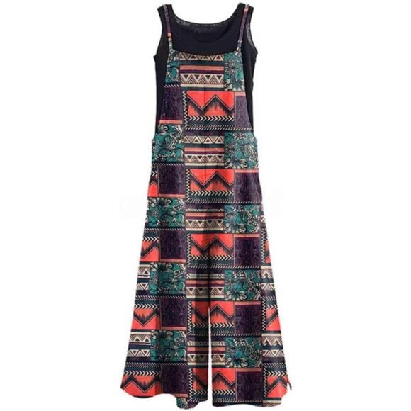 Women's Casual Loose Long Jumpsuits Jumpsuits-040 - Picture 1 of 3